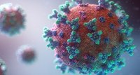 Eine Veranschaulichung eines Corona-Viruses