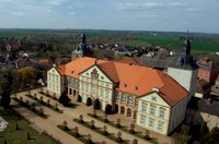 Luftansicht von Schluss Hundisburg