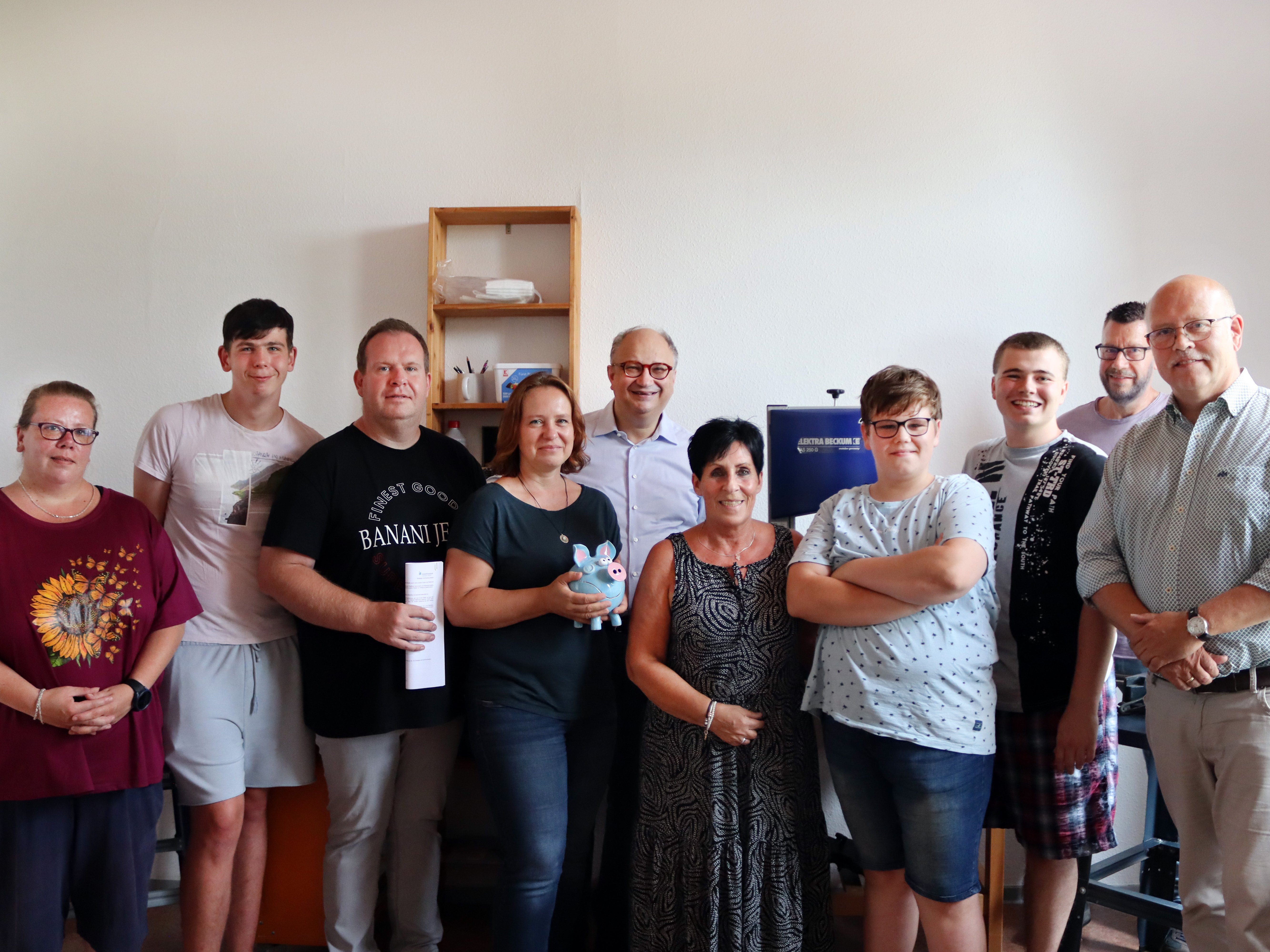 Spendenübergabe an der Katharinenschule in Hecklingen
