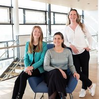 Drei Kolleginnen aus dem Team Personal der Investitionsbank