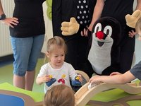 Spendenübergabe an der Kita Kleiner Maulwurf