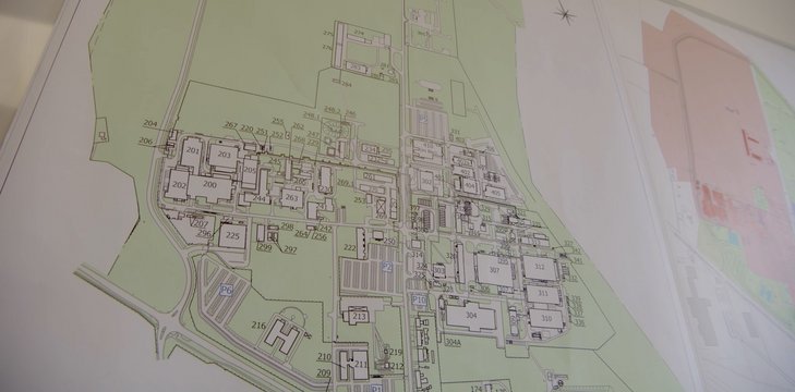 Kartenansicht des Biopharma-Parks in Dessau 