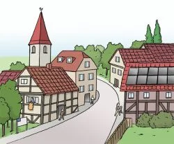Ein kleines Dorf 