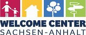 Logo des Welcome Center Sachsen-Anhalt