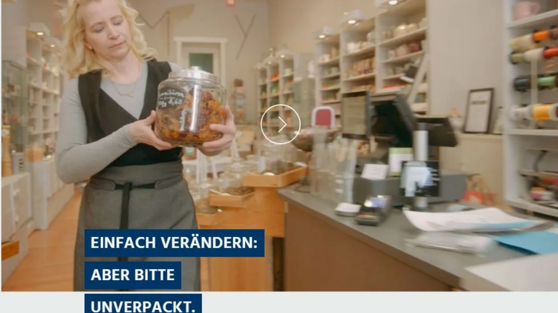 Die Inhaberin des Unverpacktladens in Stendal