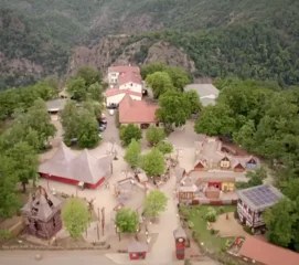 Hexentanzplatz aus der Vogelperspektive