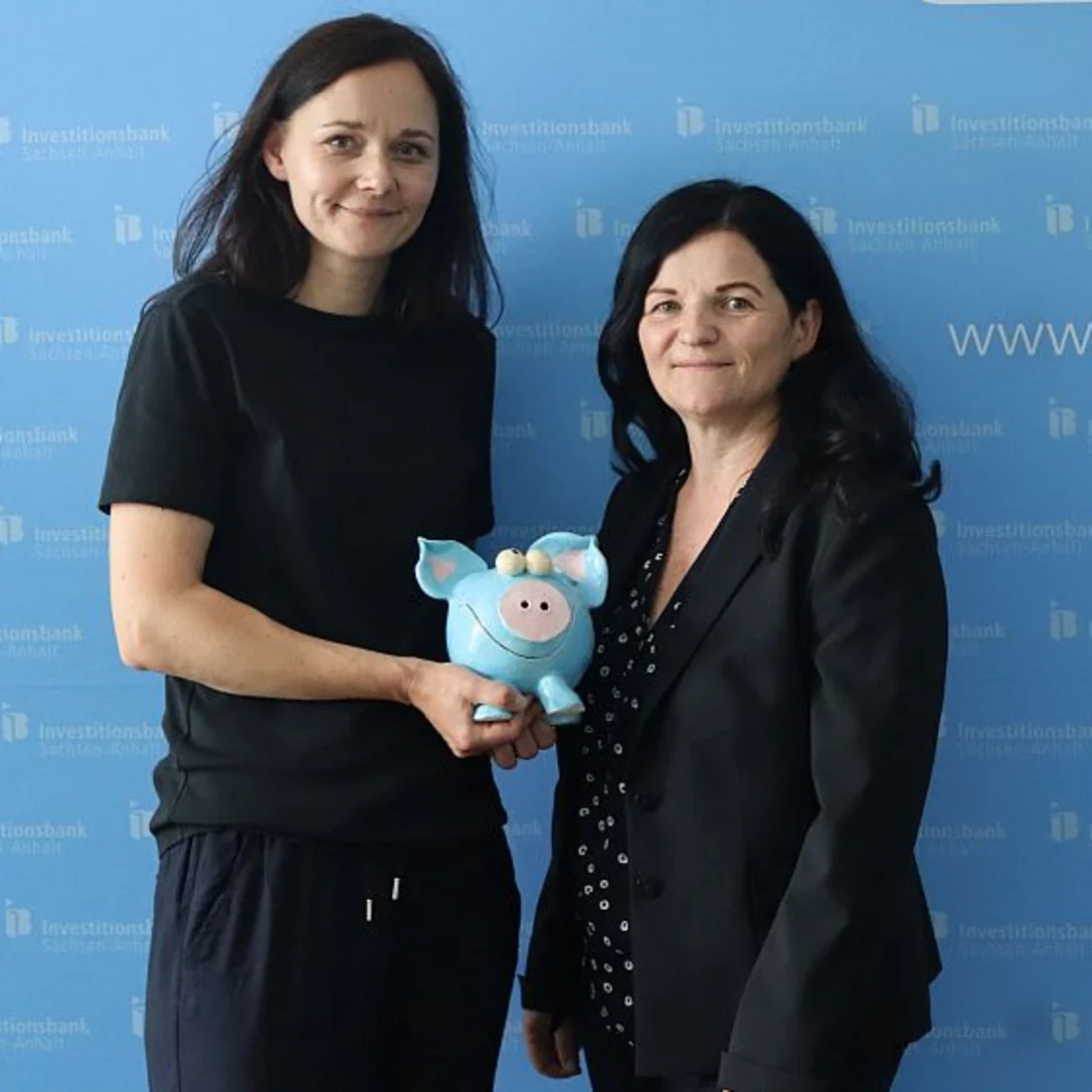 Spendenübergabe bei der Grundschule Salbke