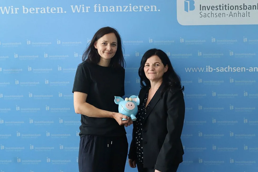 Spendenübergabe bei der Grundschule Salbke